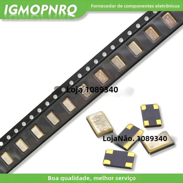 Imagem de Osciladores De Cristal De Quartzo SMD De Alta Frequência 8MHz a 48MHz Pacote De 10PCS