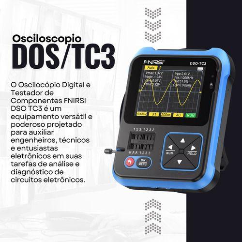 Imagem de Osciloscopio Digital Eletronico Portatil Modelo DSO-TC3