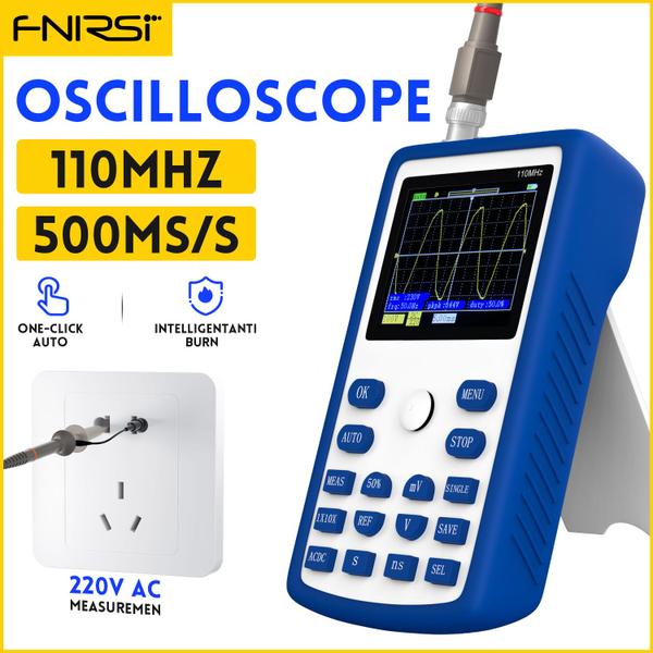 Osciloscópio Digital FNIRSI 1C15 Portátil 500 MS/s 110MHz Imagem de Osciloscópio Digital FNIRSI 1C15 Portátil 500 MS/s 110MHz