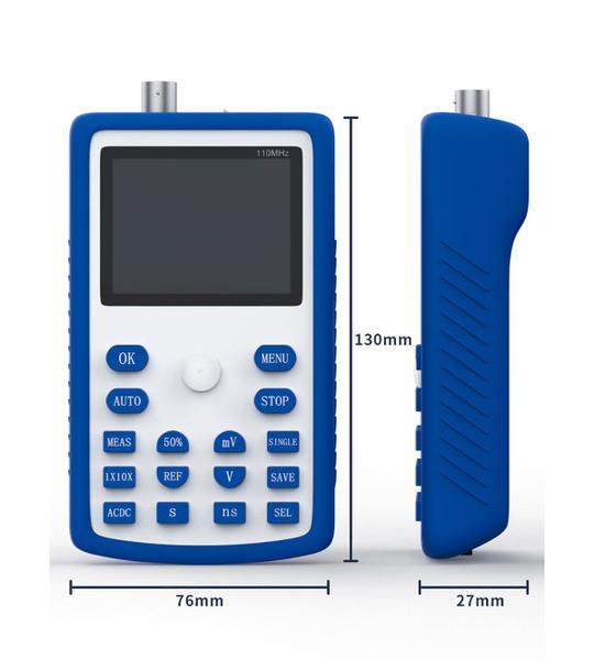 Osciloscópio Digital FNIRSI 1C15 Portátil 500 MS/s 110MHz Imagem de Osciloscópio Digital FNIRSI 1C15 Portátil 500 MS/s 110MHz