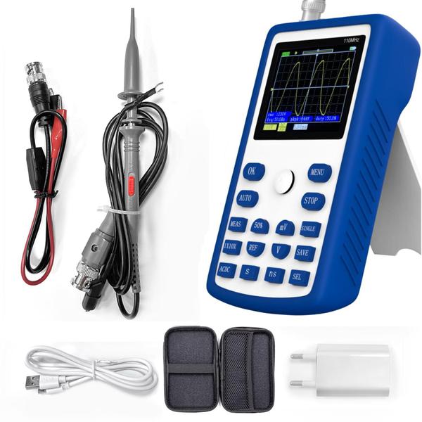 Osciloscópio Digital FNIRSI 1C15 Portátil 500 MS/s 110MHz Imagem de Osciloscópio Digital FNIRSI 1C15 Portátil 500 MS/s 110MHz