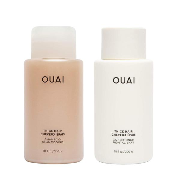 Imagem de OUAI Shampoo + Condicionador Espessante. Sem Sulfato. 283ml Cada