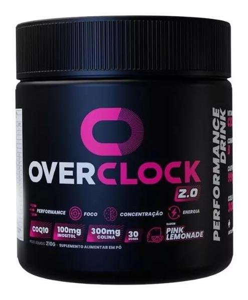 Imagem de Overclock Overclock  PINK LEMONADE Suplemento em pó   