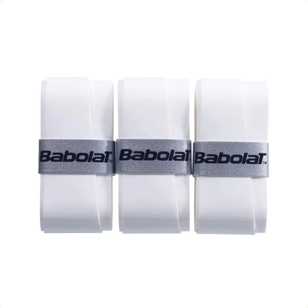 Overgrip Babolat Pro Tour Comfort 2.0 Branco Pack com 3 un. Imagem de Overgrip Babolat Pro Tour Comfort 2.0 Branco Pack com 3 un.