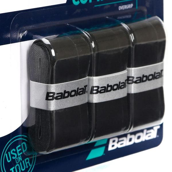 Imagem de Overgrip Babolat Pro Tour Preto com 03 unidades