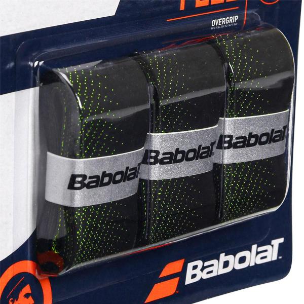 Imagem de Overgrip Babolat  VS Original X3 Preto e Amarelo