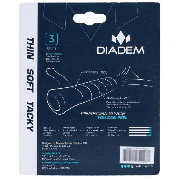 Imagem de Overgrip Diadem Pro Touch com 03 Unidades Branco