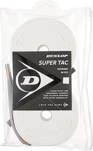 Imagem de Overgrip Dunlop Super Tac Branco Pack C/30 Unidades