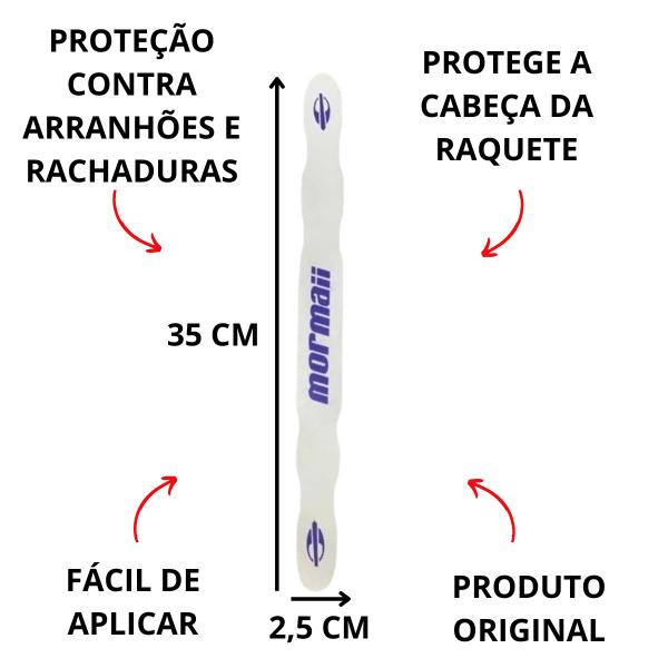 Imagem de Overgrip E Protetor De Cabeça Raquete Mormaii Beach Tennis