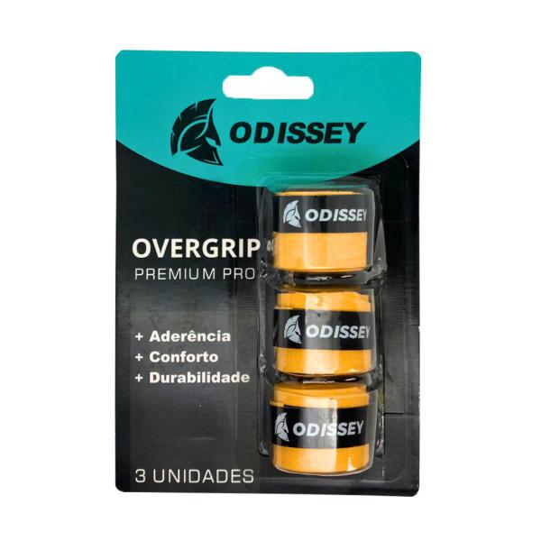 Overgrip Kit 3 Unidades Raquete Beach Tennis Padel Tênis - Odissey Imagem de Overgrip Kit 3 Unidades Raquete Beach Tennis Padel Tênis