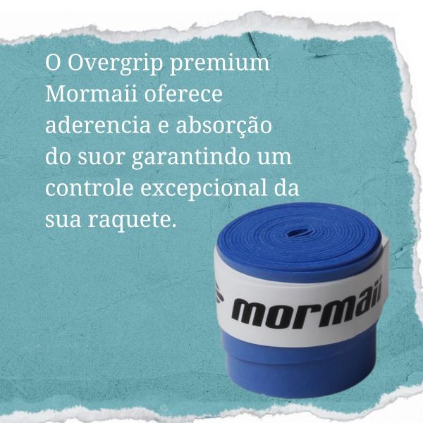 Imagem de Overgrip Mormaii Beach Tennis Premium Emborrachado Azul