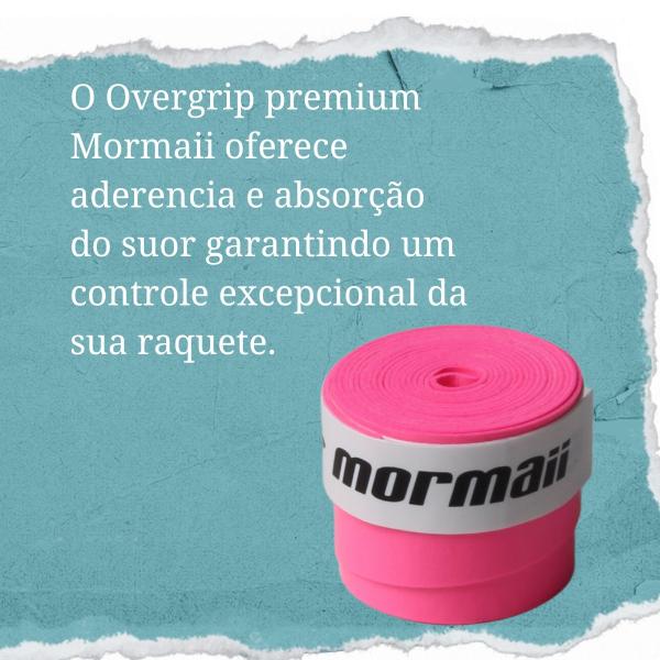 Imagem de Overgrip Mormaii Beach Tennis Premium Emborrachado Rosa