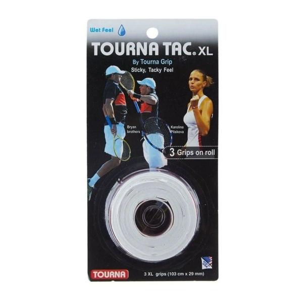 Imagem de Overgrip Tourna Tac Xl - 3 Unidades - Branco