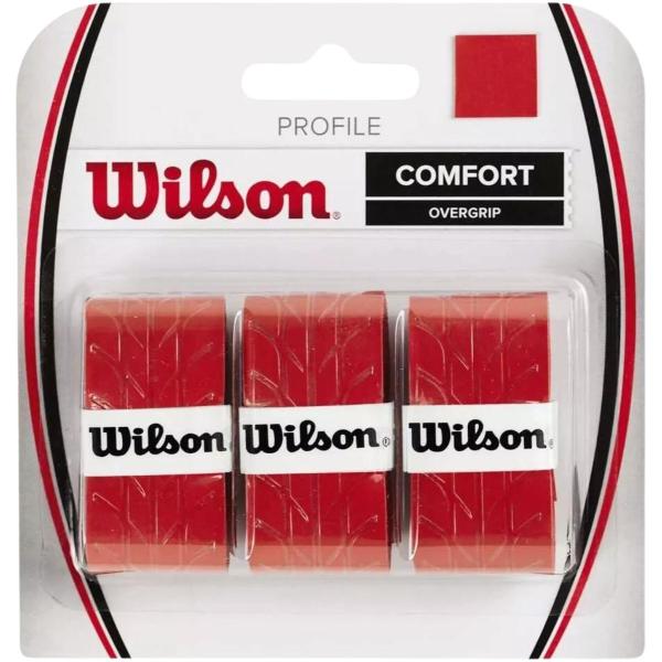 Imagem de Overgrip Wilson Profile Comfort Para Tênis Padel Beach Tênis Squash Pack 3 Unidades