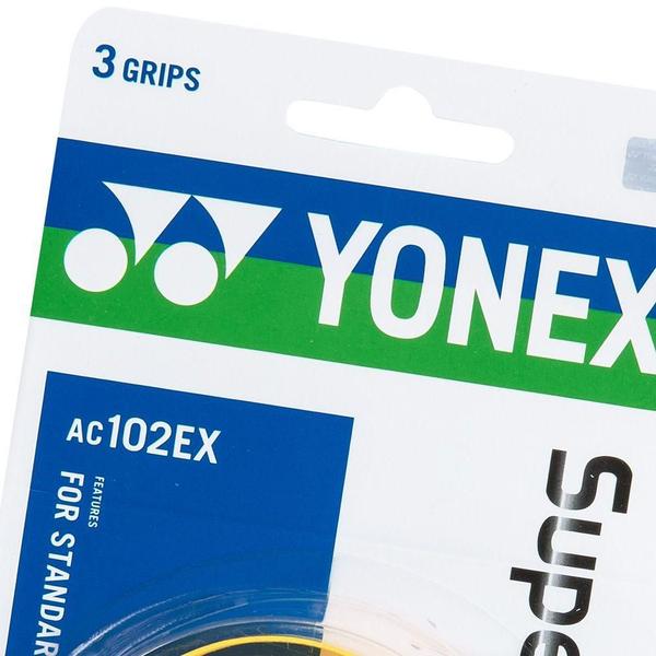 Imagem de Overgrip Yonex Super Grap Amarelo com 3 Unidades 