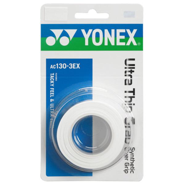 Imagem de Overgrip Yonex Ultra Thin Grap Branco - Pack com 3 Unidades