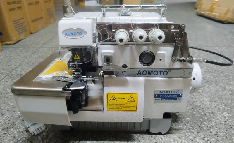 はる Overlock 3 FIOS ,BK ( CORRENTINHA), Direct Drive,220V - Máquina de