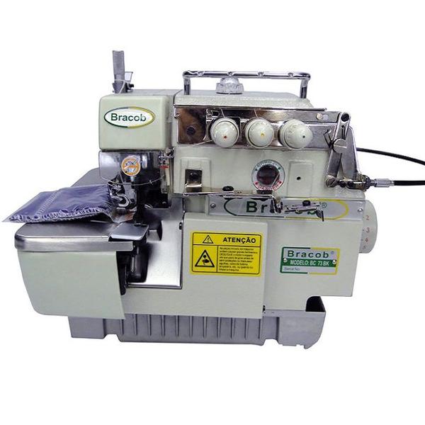 Imagem de Overlock Industrial com BK 3 Fios, 6000ppm BRACOB BC-73-BK