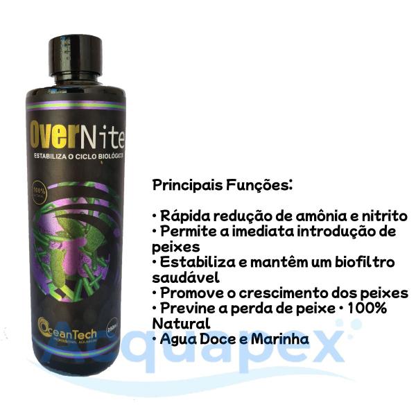 Imagem de OverNite 250ml Estabiliza o ciclo biológico do Aquário 