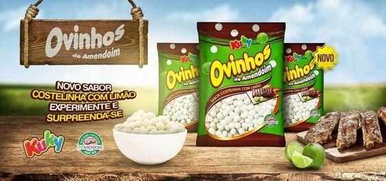 Ovinhos de Amendoim 100g 3 Un Tradicional e 3 Un Costelinha - Kuky Imagem de Ovinhos de Amendoim 100g 3 Un Tradicional e 3 Un Costelinha