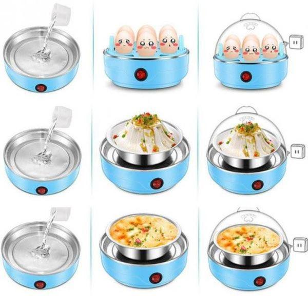 Imagem de Ovos Cozidos Egg Cooker Cozedor Elétrico 110v 350W ul