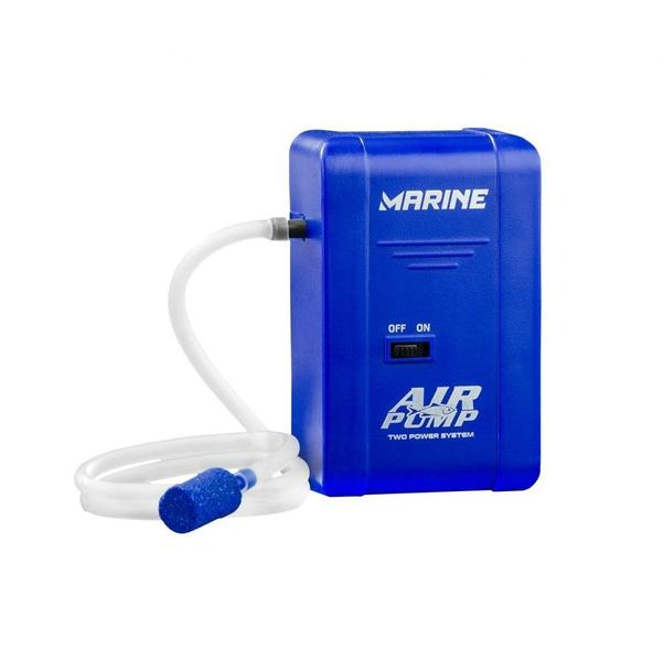 Imagem de Oxigenador Para Iscas Vivas Marine Sports Air Pump 12v / Pilha - Azul