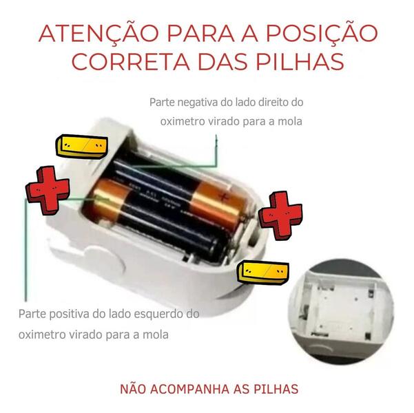 Imagem de Oxímetro Compacto de Pulso com Indicador Automático