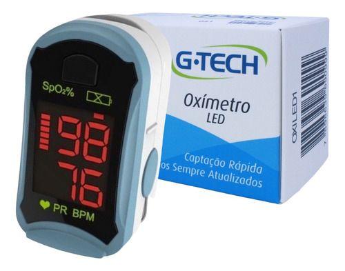 Imagem de Oxímetro De Pulso Dedo Medidor De Saturação G-tech Led Novo