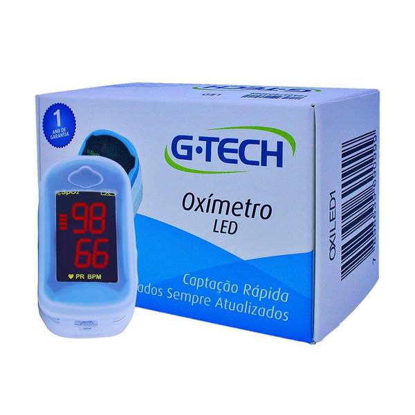 Imagem de Oxímetro Original G Tech Led Certificado Anvisa E Inmetro