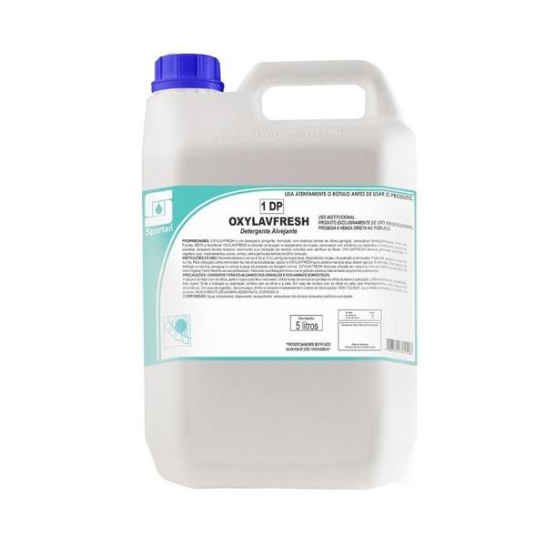 Oxylavfresh Detergente Alvejante Concentrado 05 Lts Spartan Imagem de Oxylavfresh Detergente Alvejante Concentrado 05 Lts Spartan