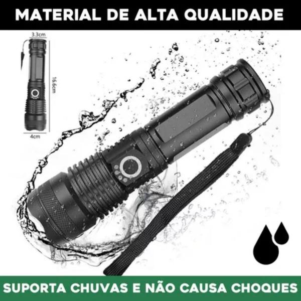 P50 Lanterna Tática Mais Forte Do Mundo Sitio Fazenda Cor Da Luz - TITAN X Imagem de P50 Lanterna Tática Mais Forte Do Mundo Sitio Fazenda Cor Da Luz