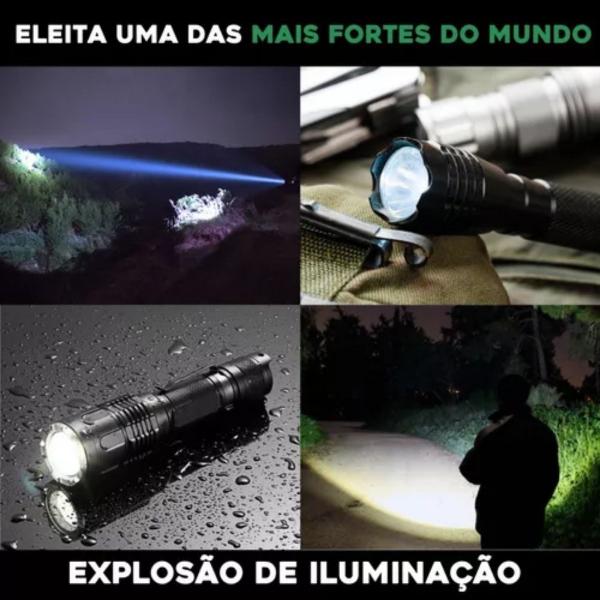 P50 Lanterna Tática Mais Forte Do Mundo Sitio Fazenda Cor Da Luz - TITAN X Imagem de P50 Lanterna Tática Mais Forte Do Mundo Sitio Fazenda Cor Da Luz
