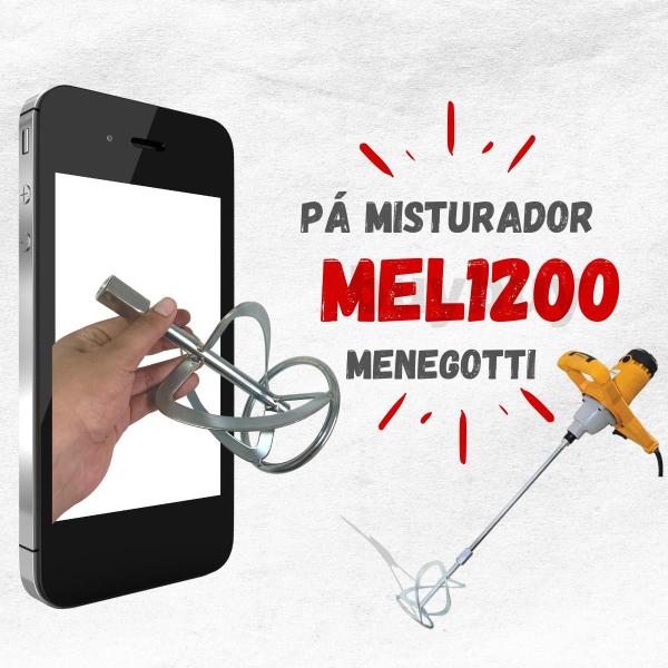 Imagem de Pá Com Rosca Para Misturador Menegotti Mel1200