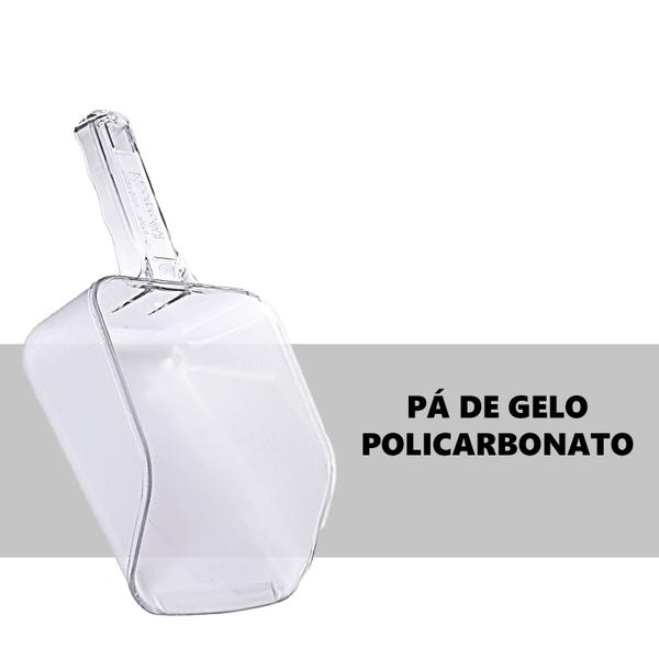 Pa De Gelo Em Policarbonato 1920ml - Barpro Imagem de Pa De Gelo Em Policarbonato 1920ml