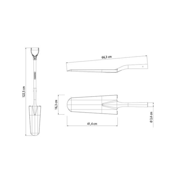 Imagem de Pá Jardineiro Com Cabo  77444404  Tramontina