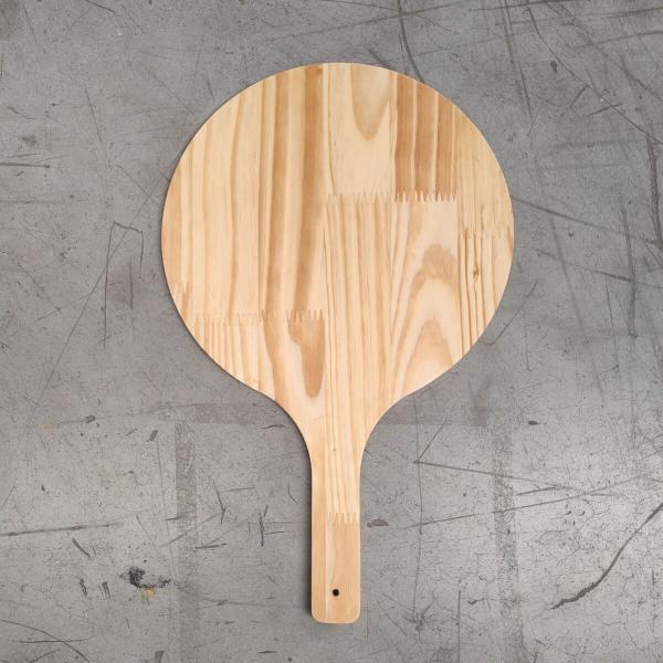 Pá Para Pizza Em Madeira Pinus 40Cm - Brasa Store Imagem de Pá Para Pizza Em Madeira Pinus 40Cm