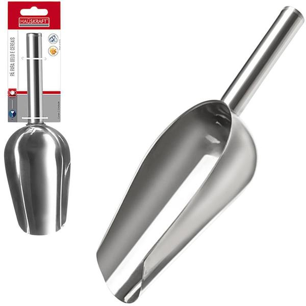 Imagem de Pa / Pegador Multiuso De Inox Hauskraft 25X9,5Cm Na Cartela