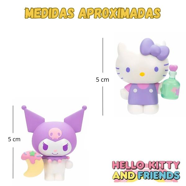 Imagem de Pack 2 Figuras Kuromi & Hello Kitty Terra dos Sonhos Sunny - 3870