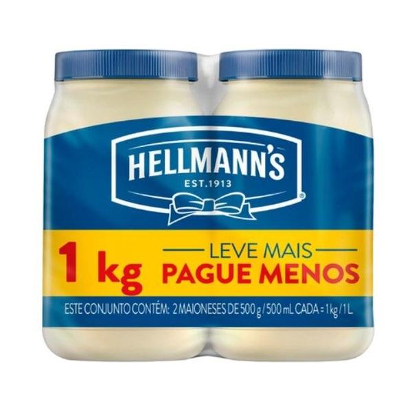 Imagem de Pack 2 Maionese Hellmann's Tradicional 500g