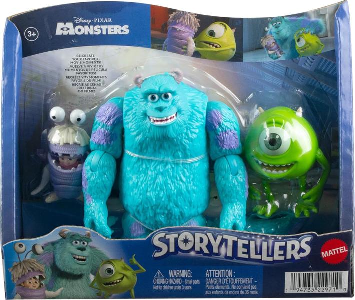 Imagem de Pack 3 Bonecos Disney Pixar - Storytellers - Mattel