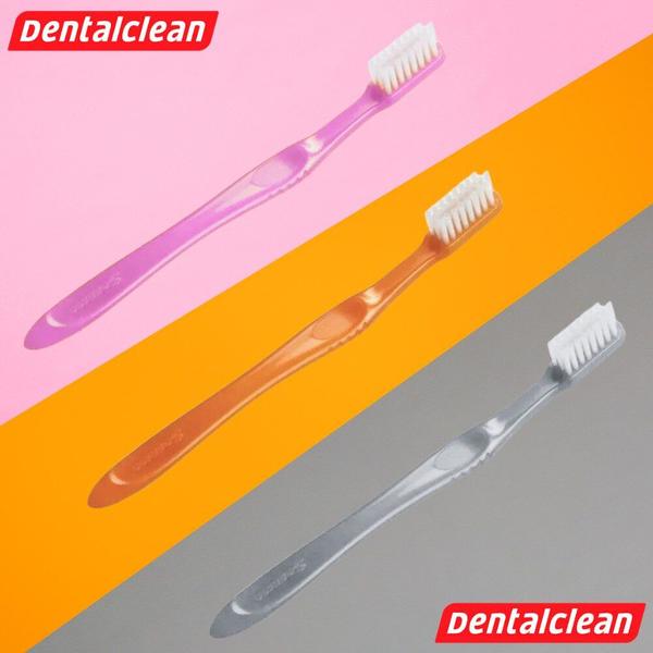 Imagem de Pack 3 Escovas Dentais Macia Suave Pop Basic Dentalclean