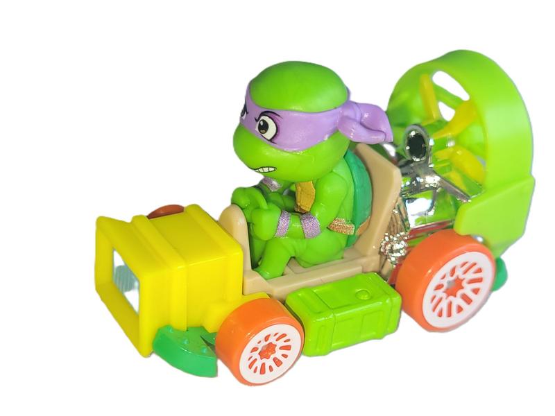 Pack 4 Carrinhos Hot Wheels Raceverse Tartarugas Ninja 1:64