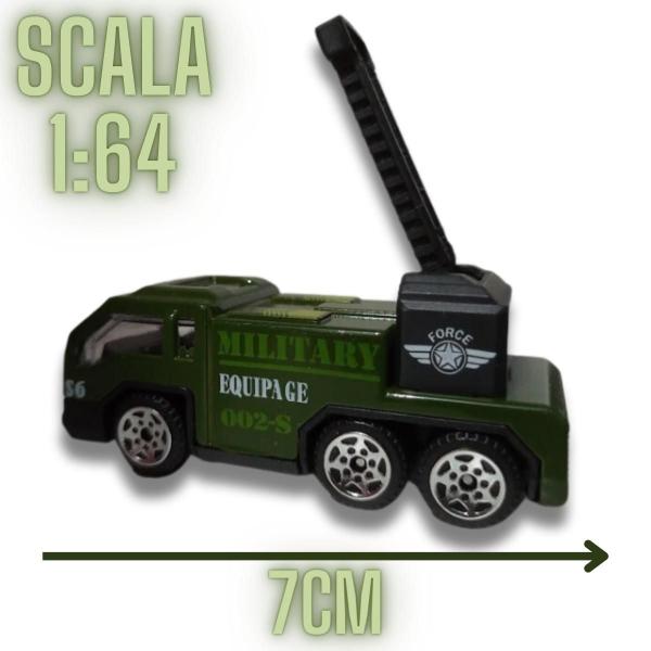 Imagem de Pack 4 Miniaturas Militar 1:64 Metal Super Power Die Cast