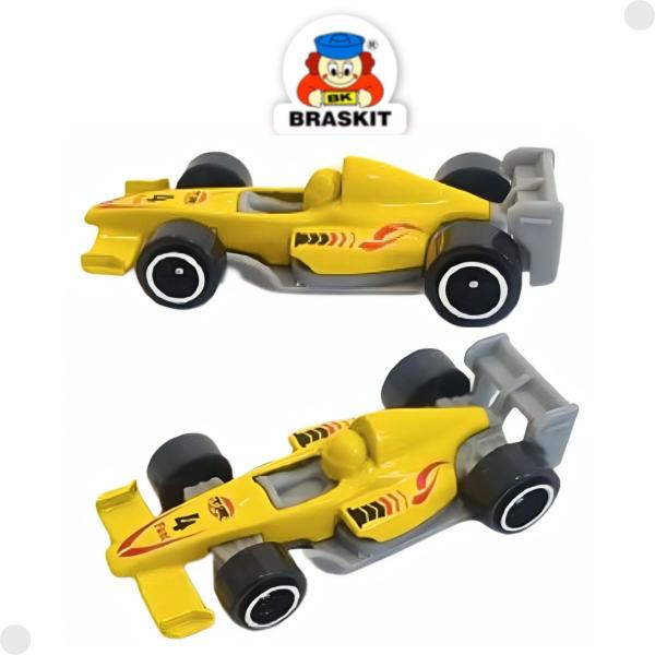 Imagem de Pack 5 Carrinhos 1:64 Mini Velozes F-1 5506 - Braskit