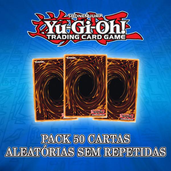 Imagem de Pack 50 Cartas Yugioh Aleatórias Sem Repetidas Konami