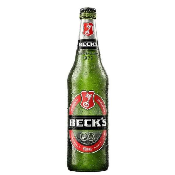 Imagem de Pack 6 Cerveja Becks Puro Malte Garrafa 600ml