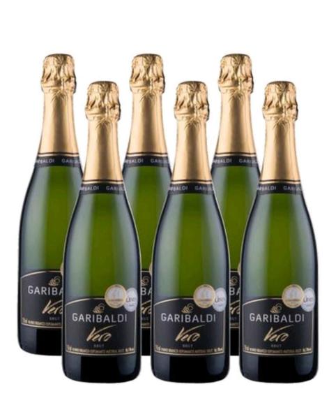 Imagem de Pack  6 Espumante Brut Branco Vero  Nacional 750 ml