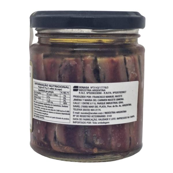 Imagem de Pack 6 Filé de anchova melilla 170g