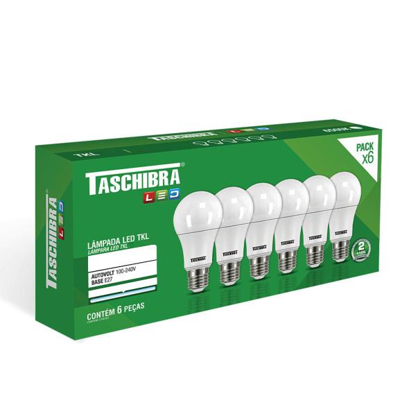 Imagem de Pack 6 Lâmpadas Led Bulbo TKL 9W Taschibra E27 Bivolt