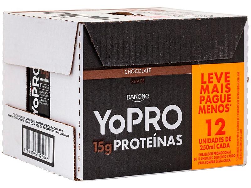 Imagem de Pack Bebida Láctea UHT com 15g de Proteínas YoPRO